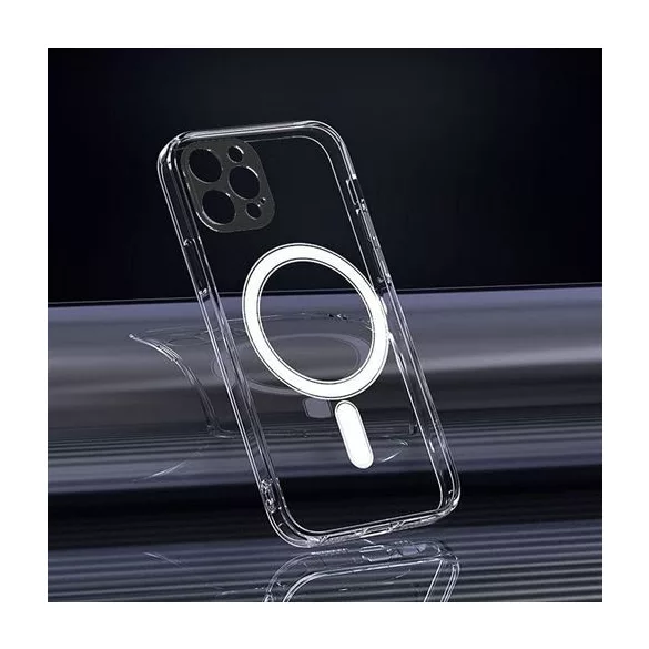 HUSĂ! - Carcasă Clear Mag Cover (MID) compatibilă cu MagSafe pentru IPHONE 12