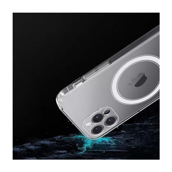 HUSĂ! - Carcasă Clear Mag Cover (MID) compatibilă cu MagSafe pentru IPHONE 12