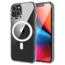   HUSĂ! - Carcasă Clear Mag Cover (MID) compatibilă cu MagSafe pentru IPHONE 15 PLUS