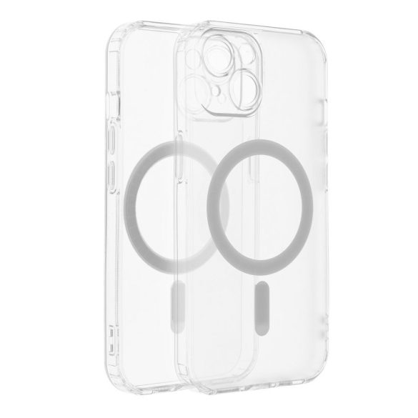 Husa FROST MAG COVER cu protectie pentru camera compatibila cu MagSafe pentru IPHONE 12 Pro Max transparenta