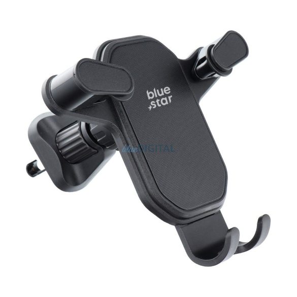 Suport auto BLUE STAR TRIANGULAR pentru telefon la aerisire universal negru