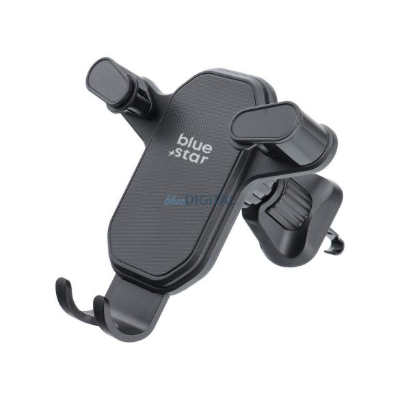 Suport auto BLUE STAR TRIANGULAR pentru telefon la aerisire universal negru