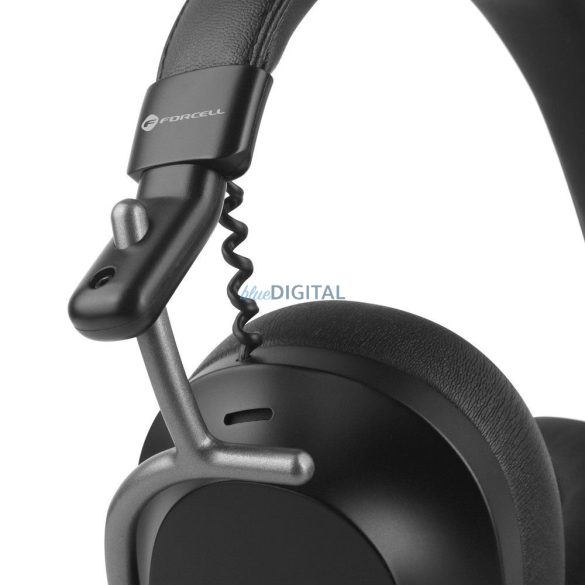 Căști cu fir FORCELL F-AUDIO ANC Pro Sound Craft negru