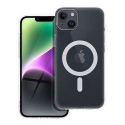   HUSĂ! - Husa FROST MAG COVER cu protectie pentru camera compatibila cu MagSafe pentru IPHONE 14 Plus transparenta