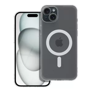 HUSĂ! - Husa FROST MAG COVER cu protectie pentru camera compatibila cu MagSafe pentru IPHONE 15 Plus transparenta