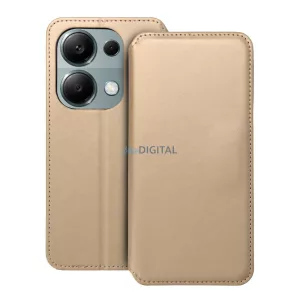 HUSĂ! - Cartea Dual Pocket pentru XIAOMI Redmi NOTE 13 PRO 4G gold