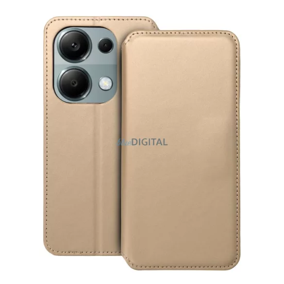 HUSĂ! - Cartea Dual Pocket pentru XIAOMI Redmi NOTE 13 PRO 4G gold
