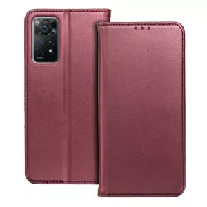 HUSĂ! - Carcasa Smart Magneto pentru XIAOMI REDMI NOTE 13 PRO 5G burgundy