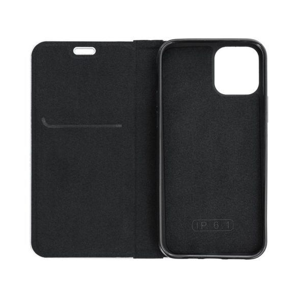 LUNA Husă tip carte Carbon pentru XIAOMI Redmi NOTE 13 PRO 4G negru