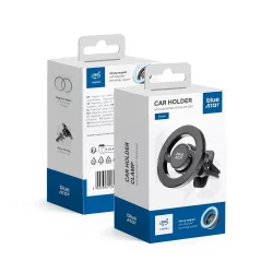   Suport magnetic pentru aerisire BLUE STAR CLAMP compatibil cu MagSafe black