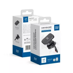   Suport de aerisire magnetic BLUE STAR SMART LOCK SQUARE negru