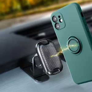 HUSĂ! - Husa SILICONE RING pentru XIAOMI Redmi Note 13 5G verde