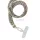Pandantiv SWING (8mm) pentru telefon cu lungime reglabilă / lungime cablu 165 cm (max 82,5 cm în buclă) / pe umăr sau gât - gri-verde-roz