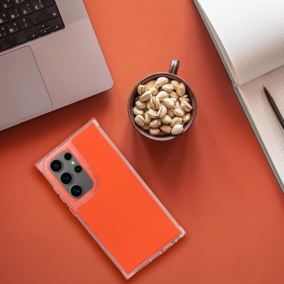 Husa MATRIX pentru Xiaomi Redmi 13C / POCO C65 portocaliu