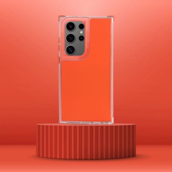 Husa MATRIX pentru Xiaomi Redmi 13C / POCO C65 portocaliu
