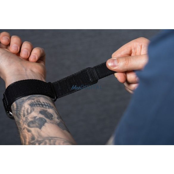 Forcell F-Design FA5 Curea de înlocuire cu velcro Apple Watch 38 / 40 / 41 mm - negru
