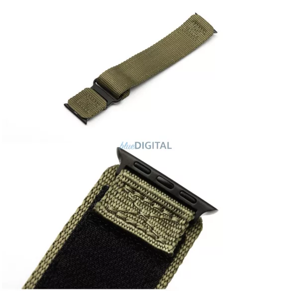 Forcell F-Design FA5 Velcro curea de înlocuire Apple Watch 38 / 40 / 41 mm - verde