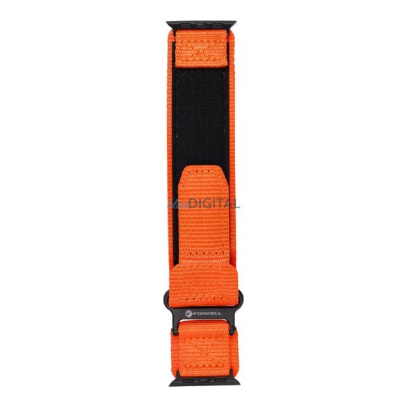 Forcell F-Design FA5 Curea de înlocuire cu velcro Apple Watch 38 / 40 / 41 mm - portocaliu