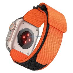   Forcell F-Design FA5 curea de înlocuire cu velcro Apple Watch 42 / 44 / 45 / 49 mm - portocaliu