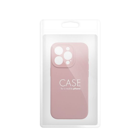 Husa SILICON 2mm pentru IPHONE 13 roz nisip