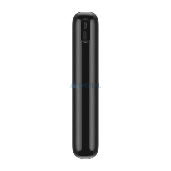 Blue Star W2027 powerbank cu conexiune 2xUSB-A și 1xUSB-C + cablu USB-A - Type-C 30 cm 20000mAh 2.1A - negru