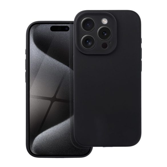 Husa SILICON 2mm pentru IPHONE 14 neagra