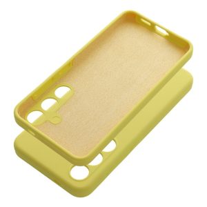 Carcasa SILICON 2mm pentru SAMSUNG A55 5G lemon