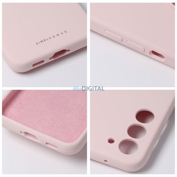 Husă Roar Cloud-Skin - pentru Samsung Galaxy A55 5G Roz deschis