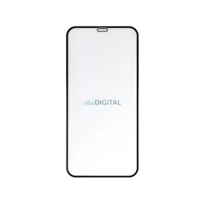 Sticlă securizată 5D Full Glue - pentru iPhone 15 Pro Max (MAT) negru