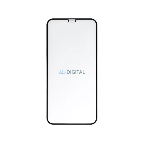 Sticlă securizată 5D Full Glue - pentru iPhone 15 Pro Max (MAT) negru