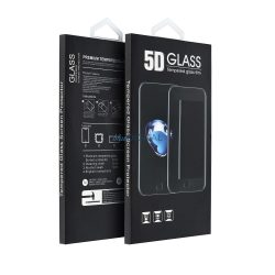   Folie securizată 5D Full Glue - pentru iPhone 15 Pro (MAT) negru