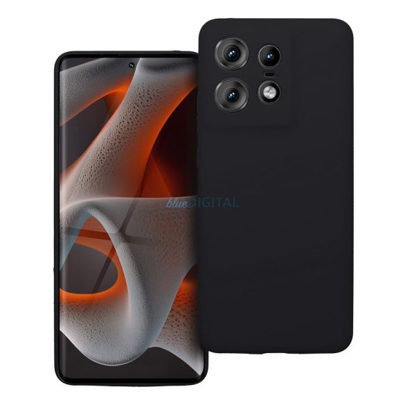 Carcasă SILICONE 2mm Motorola Edge 50 Pro - negru