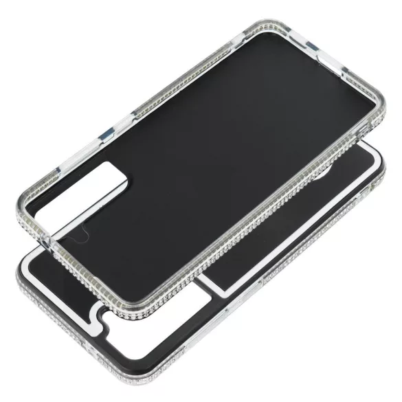 HUSĂ! - Husa TEDDY BEAR pentru SAMSUNG S21 FE argintie