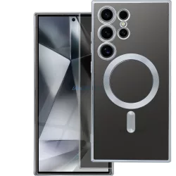   HUSĂ! - Husa Electro Mag Cover compatibila cu MagSafe pentru SAMSUNG A55 argintiu