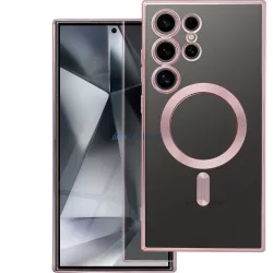   HUSĂ! - Husa Electro Mag Cover compatibila cu MagSafe pentru SAMSUNG A55 rose gold