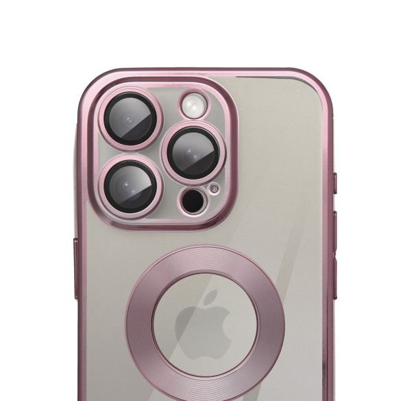 Husa GLAM pentru IPHONE 11 roz trandafir