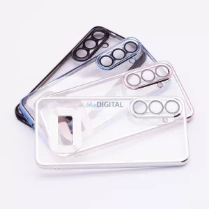 HUSĂ! - Carcasa GLAM pentru XIAOMI REDMI 13C argintie