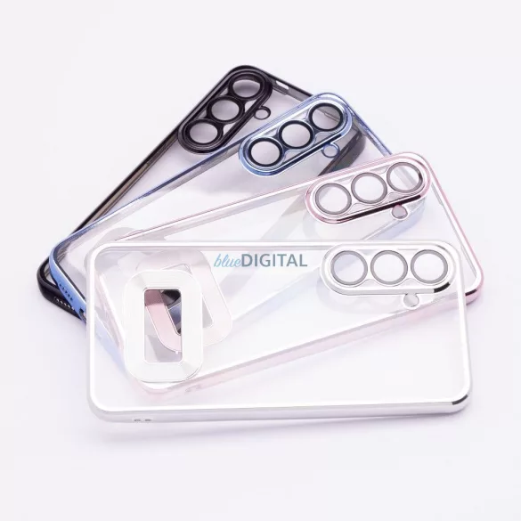 HUSĂ! - Carcasa GLAM pentru XIAOMI REDMI 13C argintie