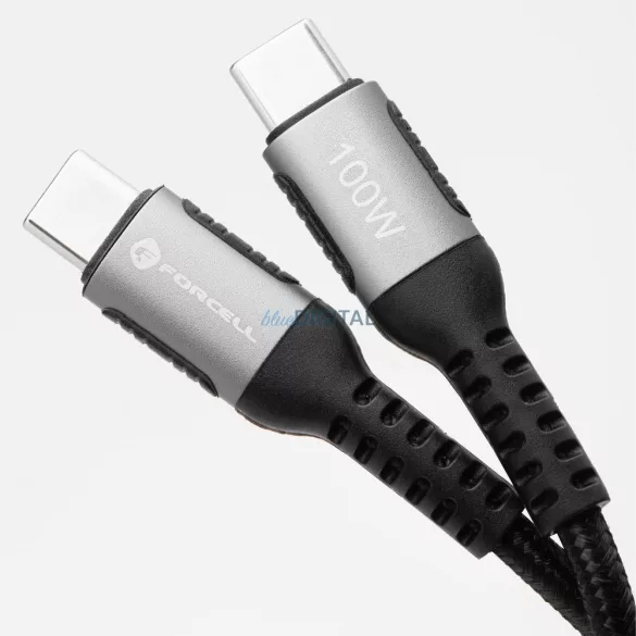 Forcell C260 F-Energy Type-C - Cablu Type-C 5A 100W QC4.0 PD 1.2m - negru