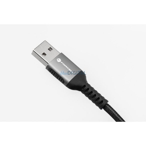 Forcell C257 F-Energy USB-A - Lightning cablu 2.4A 12W 1.2m - negru