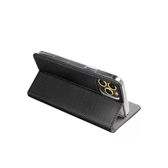 HUSĂ! - Cartea Smart Case pentru INFINIX SMART 8 negru