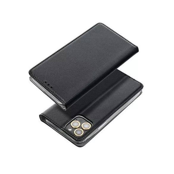 HUSĂ! - Cartea Smart Case pentru INFINIX SMART 8 negru