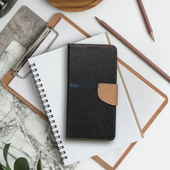 HUSĂ! - Fancy Book pentru XIAOMI Redmi 13 4G negru / auriu