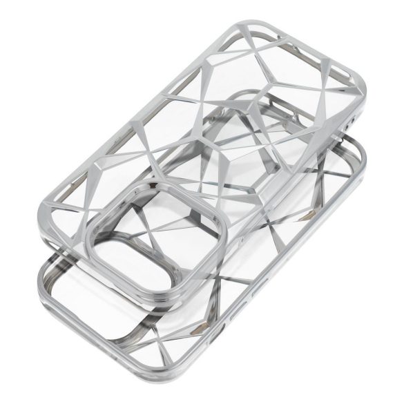 Husa TWINKI pentru IPHONE 13 argintie