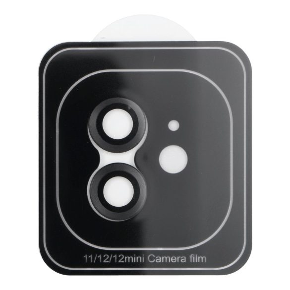 Camera PROTECTOR 9H pentru IPHONE 11 / 12 MINI negru