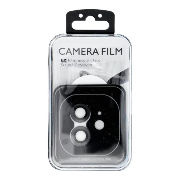 Camera PROTECTOR 9H pentru IPHONE 11 / 12 MINI negru