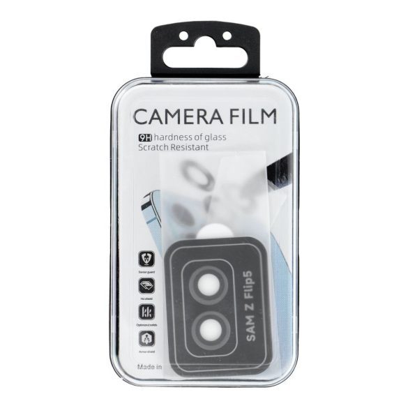 Camera PROTECTOR 9H pentru SAMSUNG FLIP 5 negru