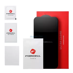 Forcell Ultra Clear Glass sticlă temperată cu margine neagră pentru Samsung Galaxy A34 5G