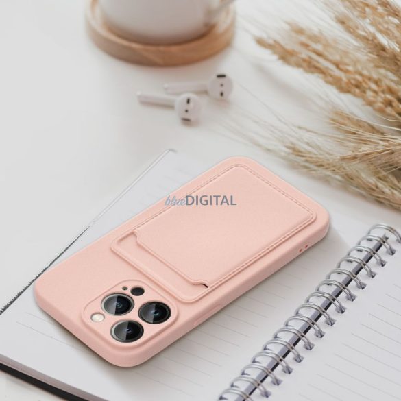 Husa CARD pentru IPHONE 16 Pro Max roz