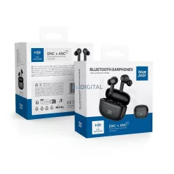   Blue Star AC20E TWS căști fără fir bluetooth ANC+ENC - negru